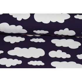 Jersey - Wolken violett