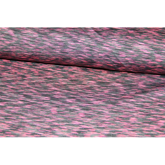 Funktionsjersey - schwarz-grau-pink