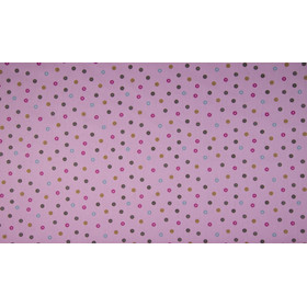 BW - Dots dusty violet