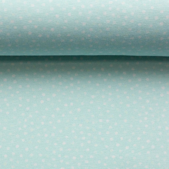 Jersey - Little Spring Tupfen mint
