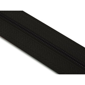 Endlos-Reißverschluss mit Zipper schwarz