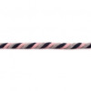 Baumwollkordel gedreht 3-farbig 12mm rosa-grau-navy