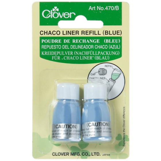 Clover CHACO LINER Kreidepulver blau