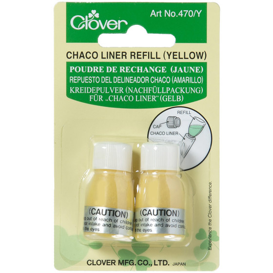 Clover CHACO LINER Kreidepulver gelb